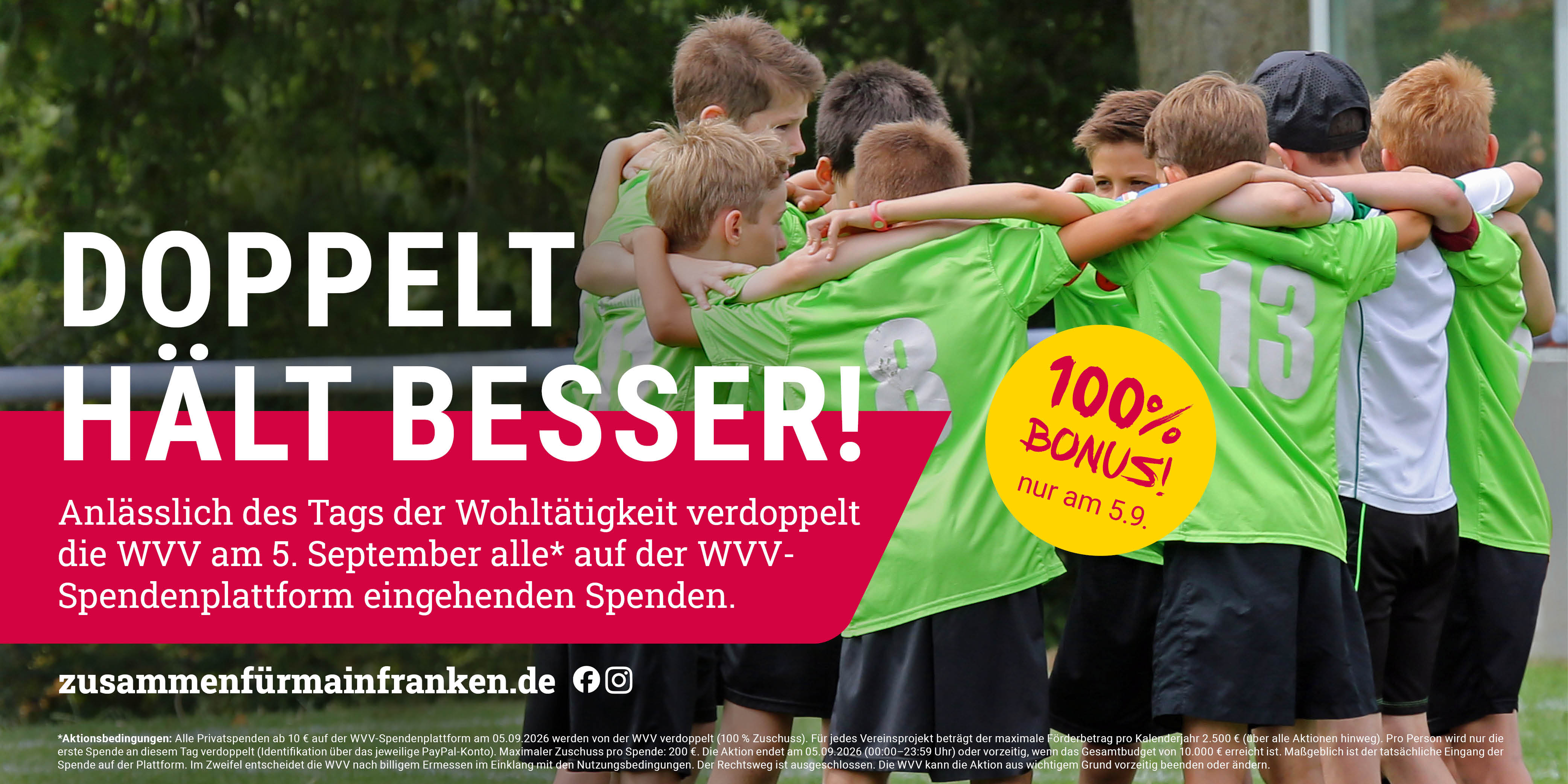 Headerbild WVV-Spendenplattform